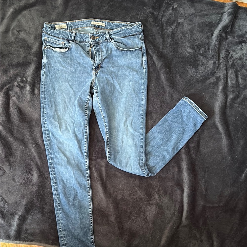 Levi's Blue Skinny Jeans Soft Tapered Fit